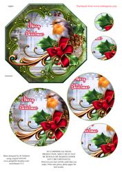 Lovely Xmas Pyramid Topper #2