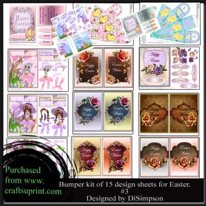 Bumber Kit- 15 Easter Sheets #3