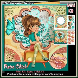 Mini Kit- Retro Chick #1