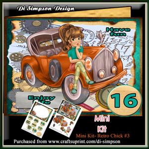 Mini Kit- Retro Chick #3