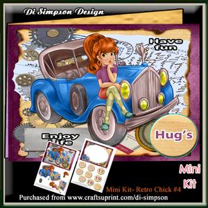 Mini Kit- Retro Chick #4