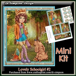 Mini Kit- Lovely Schoolgirl #2