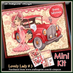 Mini Kit- Lovely Lady #3- For lots of occasions