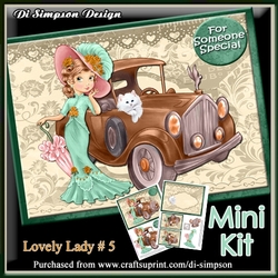 Mini Kit- Lovely Lady #5- For lots of occasions