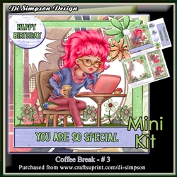 Mini Kit - Any one for a Coffee Break- For lots of Occasions #3