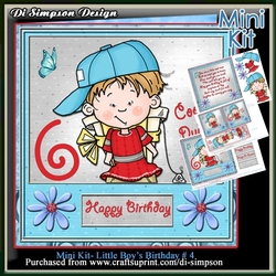 Mini Kit- Little Boys 6th Birthday #4