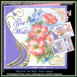 Mini Kit- Get Well - Fleur Amour