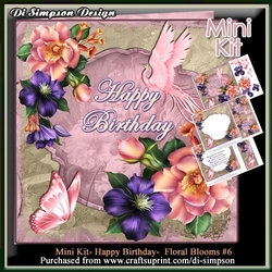 Mini Kit- Get Well Soon- Floral Blooms #6