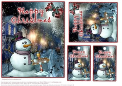 Mr Snowman Scene
