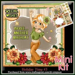 Mini Kit - Holiday time #3 for lots of occasions