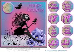 Gorgeous Fairy Happy Birthday #1