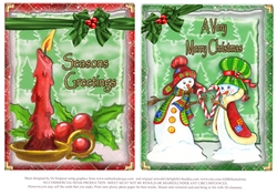 Gorgeous Christmas Quick Cards #1