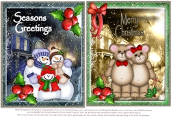Gorgeous Christmas Quick Cards #6