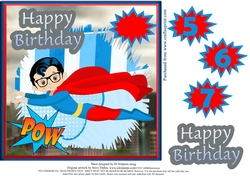 Super Hero for little boys Birthday #9