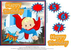 Super Hero for little boys Birthday #10