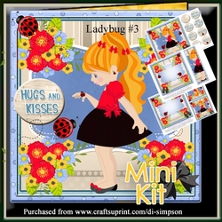 Lovely little ladybug design for lots of occasions #3