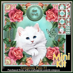 Mini Kit - Gorgeous Puss for lots of occasions