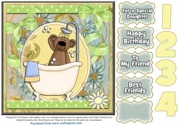 Oh So Cute bathtub design for birthday or other occasions #16