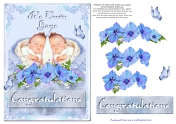 Gorgeous  New Baby Design -Its Twin Boys -#2