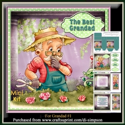 Mini Kit - For Grandad on his birthday or any occasion.