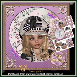 Mini Kit - Sweet Girl - For lots of occasions #1