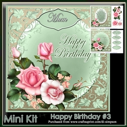 Mini Kit- Happy Birthday #3