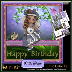 Mini Kit-Little Cutie #8- Happy  Birthday