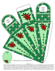 Icicle Box- Christmas #2 -( No text)