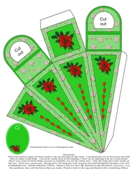 Icicle Box- Christmas #4 -( No text)
