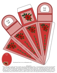 Icicle Box- Christmas #5 -( No text)