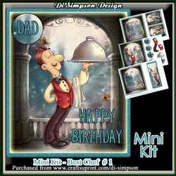 Mini Kit - Birthday for Best Chef #1