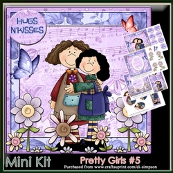 Mini Kit - Pretty Girl #5 For Birthday and lots of occasions