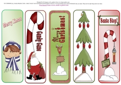5 Beautiful Christmas Bookmarks #11