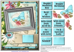 Floral topper for Birthdays,Mothers Day and lots of occasions #6