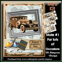 Mini Kit- For Fathers Day and lots of occasions #1