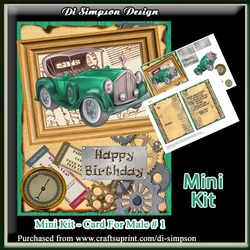 Mini Kit - Card For Male # 1