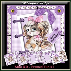 Mini Kit- Framed Fun #1 - For Valentines Day and more