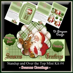 Standup and Over the Top Mini Kit #4 - Seasons Greetings