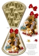 Xmas Religious Wobbly card #4
