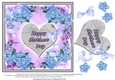 Mothers Day - Blue Floral #4