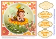Queen Bee in the Garden #3