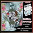 Mini Kit -over the Edge- Ozzie Christmas Koala