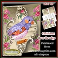 Mini Kit -over the Edge- Ozzie Christmas- Zebra Finch