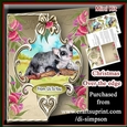 Mini Kit -over the Edge- Ozzie Christmas- Sugar Flying Possum