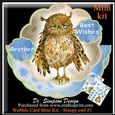 Wobble Card Mini Kit- Sleepy Owl for lots of occasions #1