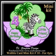 Wobble Card Mini Kit # 10 - For 4yrs