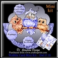 Wobble Card Mini Kit - Hush Let Him Sleep # 16