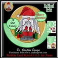 Wobble Card Mini Kit # 2- Xmas knome