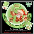 Wobble Card Mini Kit # 16 - Xmas Santa