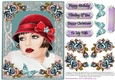 Retro Lady For lots of occasions # 12